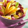 photo culinaire, salade d'endives, pommes rouges